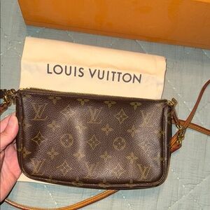 Louis Vuitton Brown Monogram Clutch